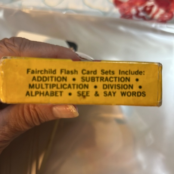 Fairchild Multiplication Flash Card Set Vintage Cards  Times Tables 40s 50s - Picture 6 of 11